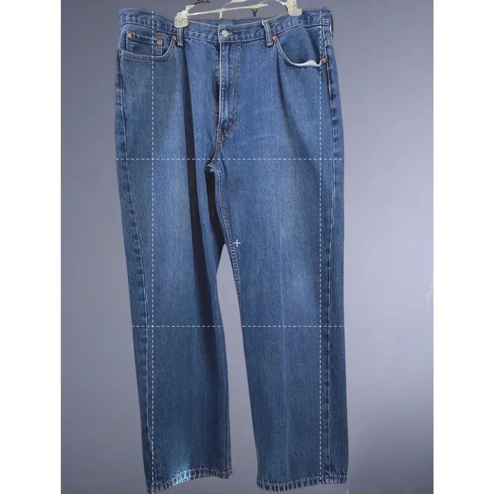 Levi’s 550 Mens 42x32 Vintage 90s Relaxed Fit Y2K Dad Jeans Blue Gorpcore
